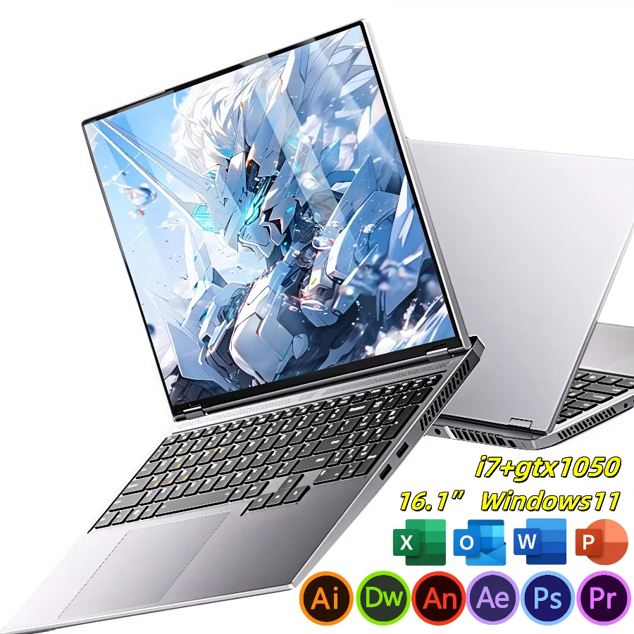16.1インチ Intel Core i7-8750H GTX1050 ゲーミングノートパソコン