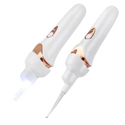 Electric Luminous Ear Pick Ear Suction Device Visual Ear Picking Artifact for Children Kids Adults Ear Picking Tool with Light