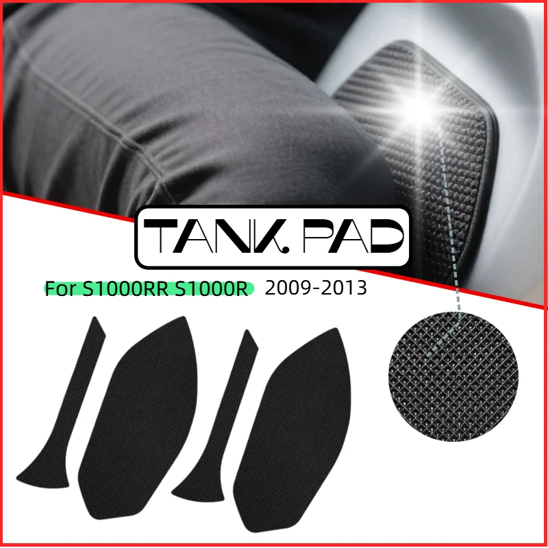 

motorcycle tank sticke For bmw S1000RR S1000R 2009-2013 motorcycle anti-slip tank pad protection sticker knee grip pads decals