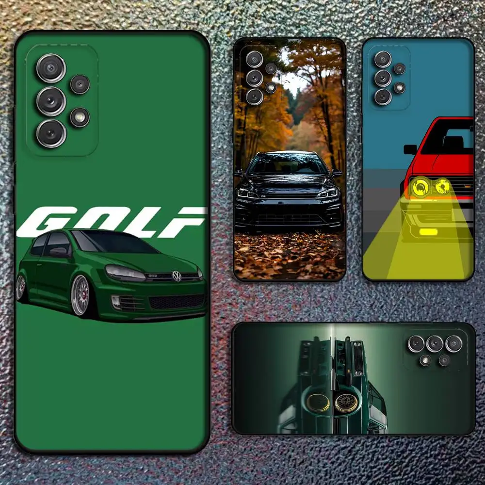 

Golf MK1 GTI Car V-VolkswagenES Phone Case For Samsung S25,S24,S21,S22,S23,S30,Ultra,S20,Plus,Fe,Lite,Note,10,9,5G Black Cover