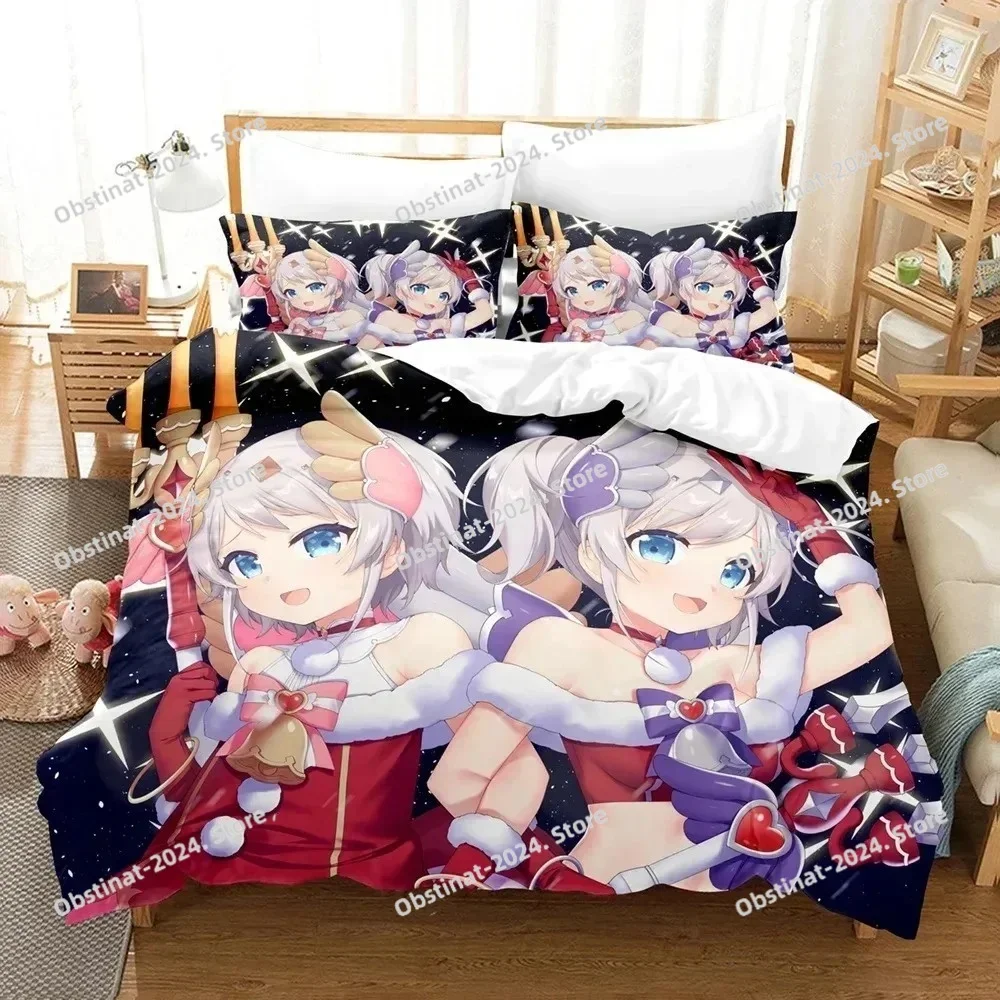 3D Print Anime Girls The Ryuo's Work Is Never Done Bedding Sets Duvet Cover Set With Pillowcase Twin Full Queen King Bedclothes