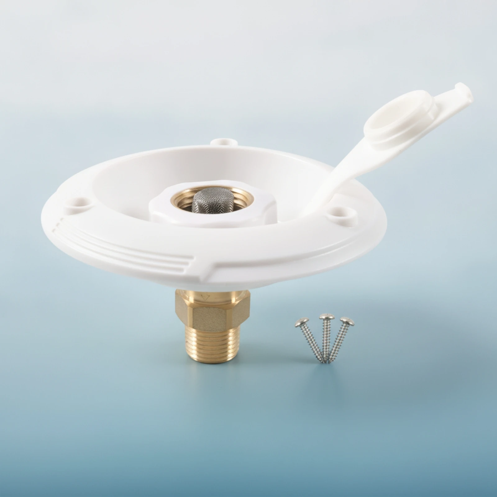 RV Water Fill Inlet Threaded City Water Inlet Hardware Safe Material Universal for Recreational Vehicle Builders, Travel Trailer