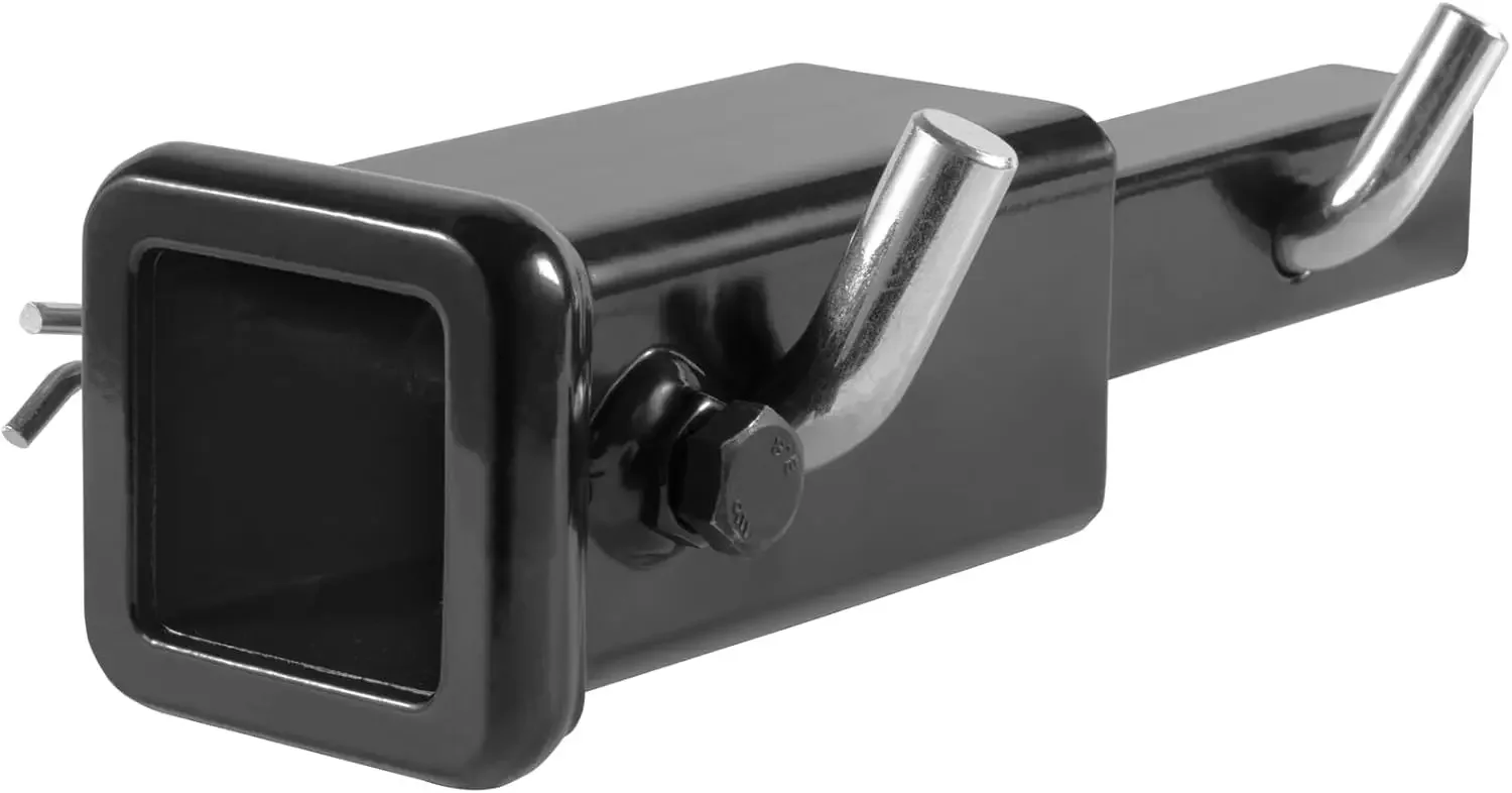 

Trailer Hitch Extender, 1-1/4" to 2" Receiver Hitch Adapter, Trailer Hitch Extension Tube Extender, 6" Extension Length