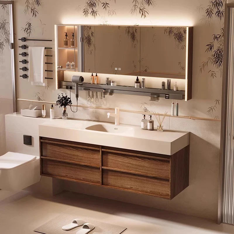 Mueble de baño vintage profesional, decoración de habitación, armario de belleza de gran tamaño estilo chino, colchones universales, muebles de hotel