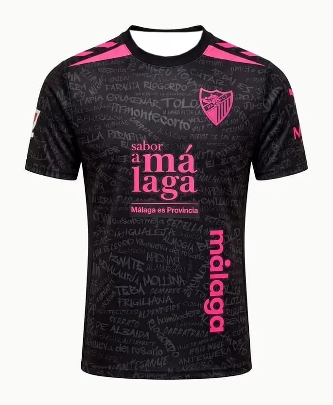 2026 Malaga Style Fußballtrikot Schnelltrocknend Kurzarm Fußballuniform Spieltraining Stadion Fantrikot Familien-Set – Detail 6