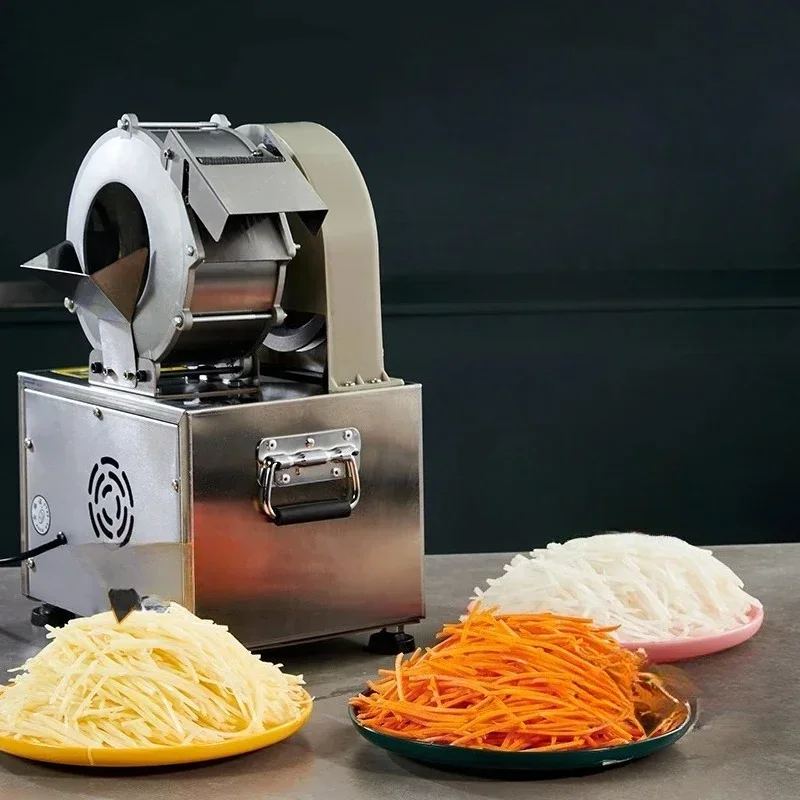 

Commercial potato shredder canteen stainless steel radish shredder electric grater