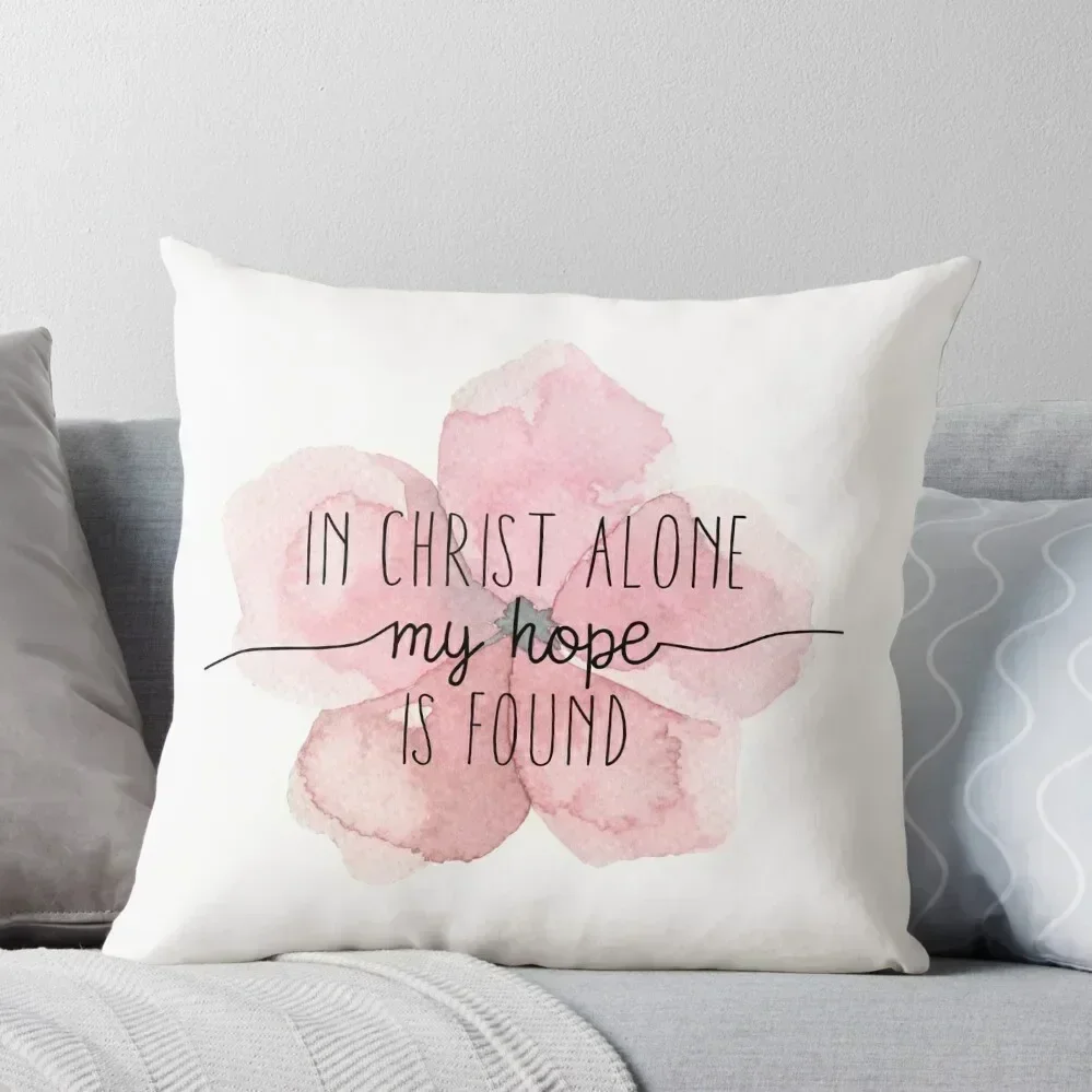 

Christian Quote Watercolor Flower Throw Pillow Sofa Cushion Cover christmas decorations for home 2025 pillow