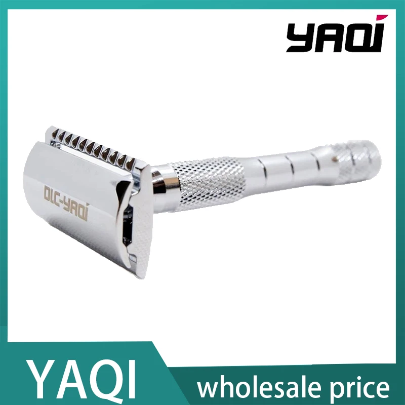 Yaqi Chrome Color Wet Shaving Double Edge Safety Razor Gift