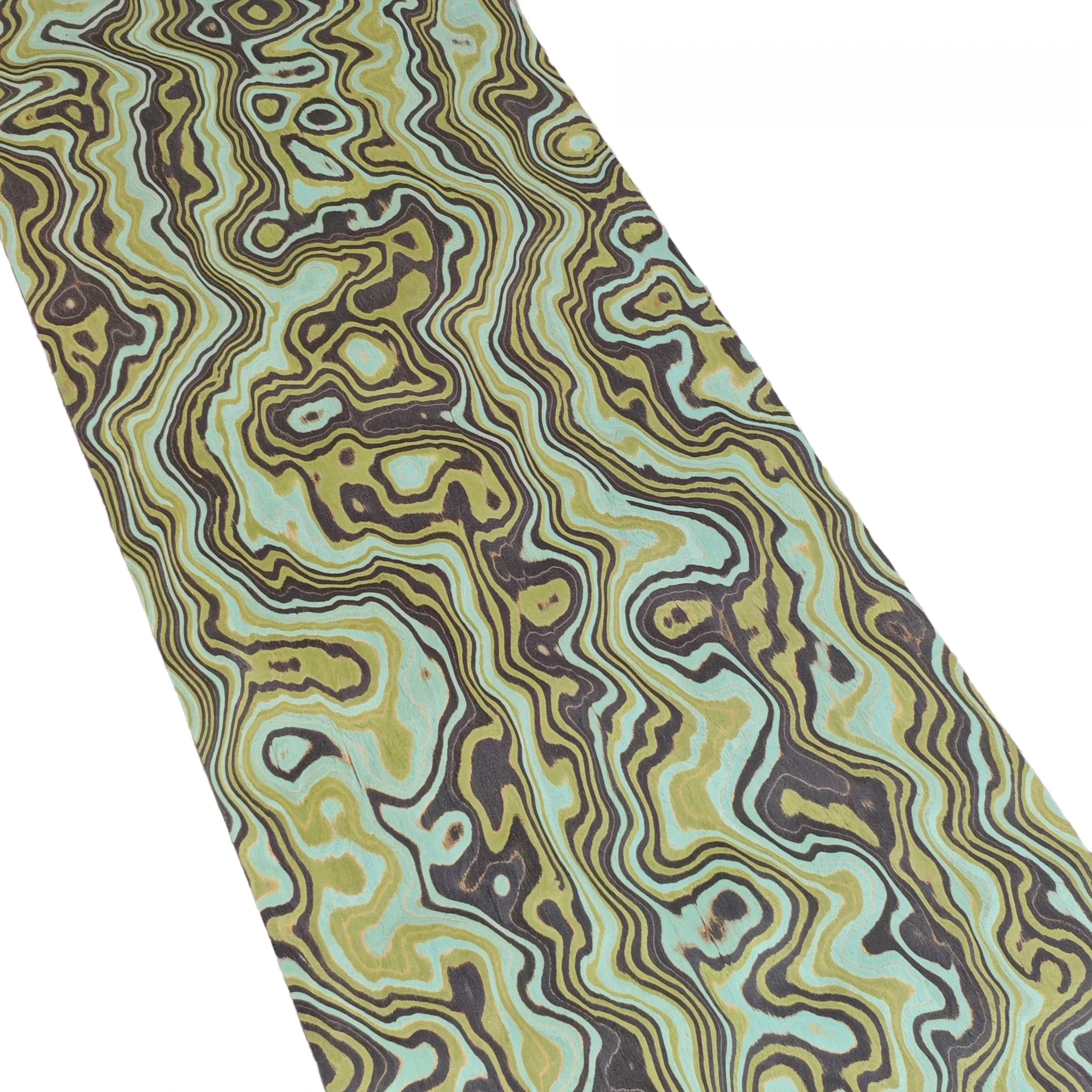 

Инженерный шпон из зеленой древесины 58x250 см для мебели, декора интерьера и проектов по ремонту стен