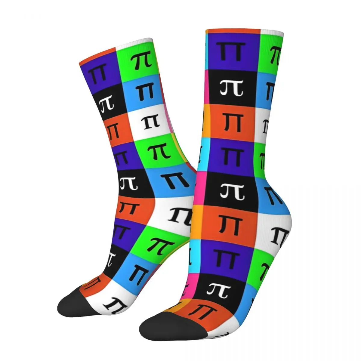 Winter Warm Fashion Women Men Colorblock Happy Pi Day Socks Pi Seamless Pi Celebration Baby Kids Epic Sweat Absorbing Yoga Socks