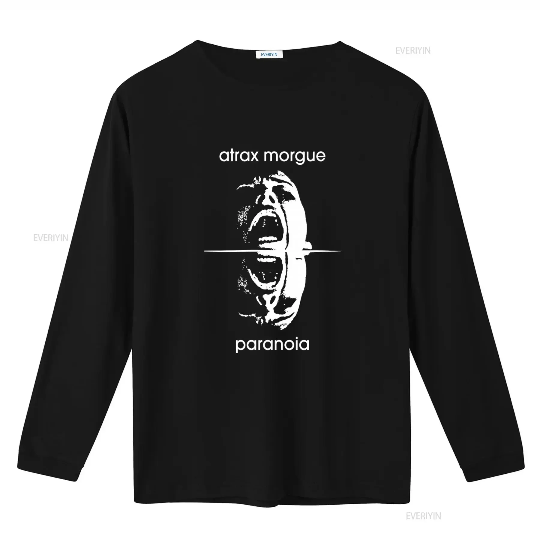 ATRAX MORGUE Paranoia T shirt S XXL for Noise Power Lovers Bold Design Comfortable Fit vintage Washed Stylish fashion homme
