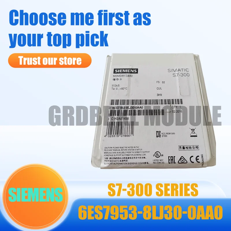 

New Original SIEMENS 6ES7953-8LJ30-0AA0 6ES7 953-8LJ30-0AA0 Micro Memory Card S7-300