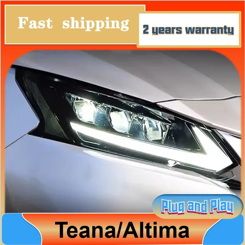 

Car Styling for Nissan Teana Headlamp 2019-2022 Altima Headlight DRL Turn Signal Low High Beam Projector Lens