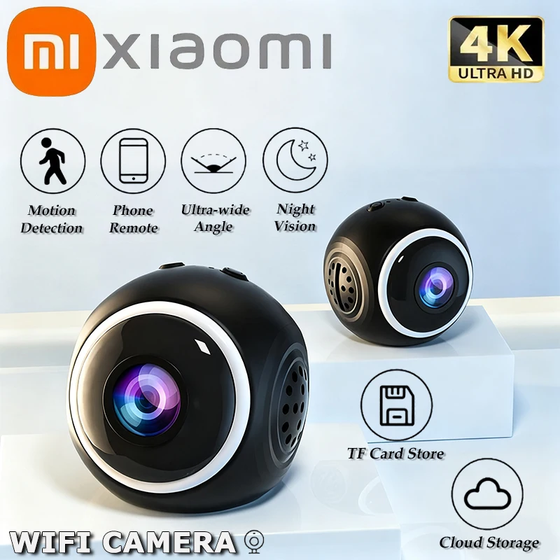 yZ[zXiaomi 4K HD ZLeBJ tJ[ԊOiCgrW WiFi j^[ [Vo ~jĎ NEhXg[Wt