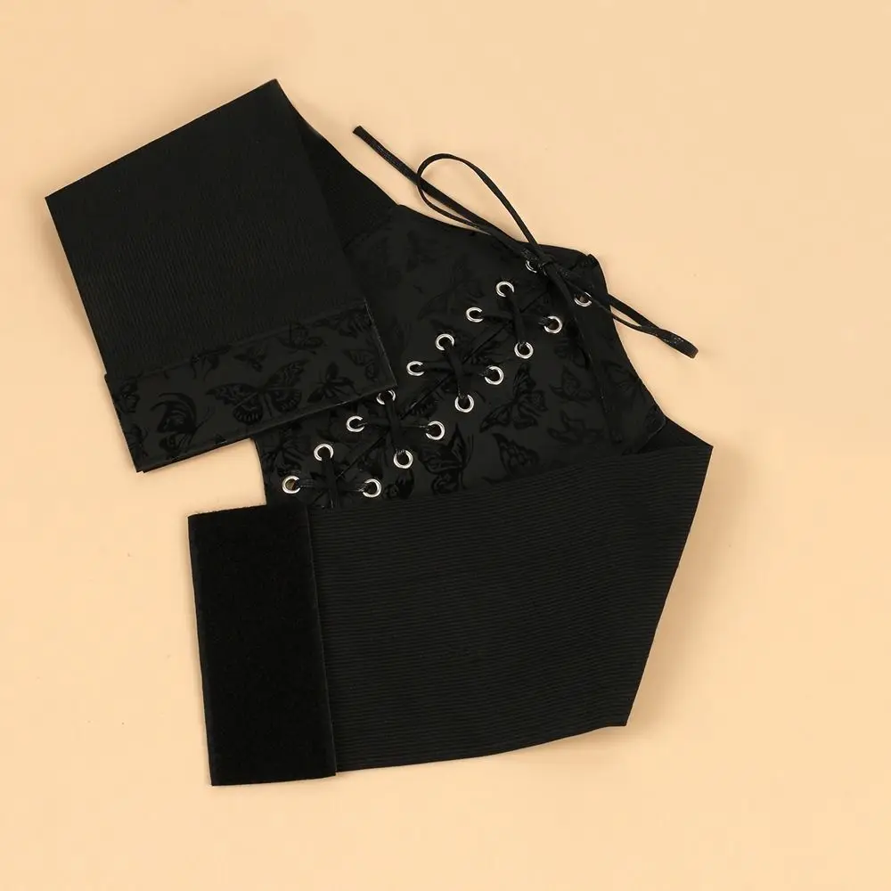 Fashion Butterfly Elastic Cummerbunds Star PU Leather Wide Belt Waistband Printing Waist Corset Outfits