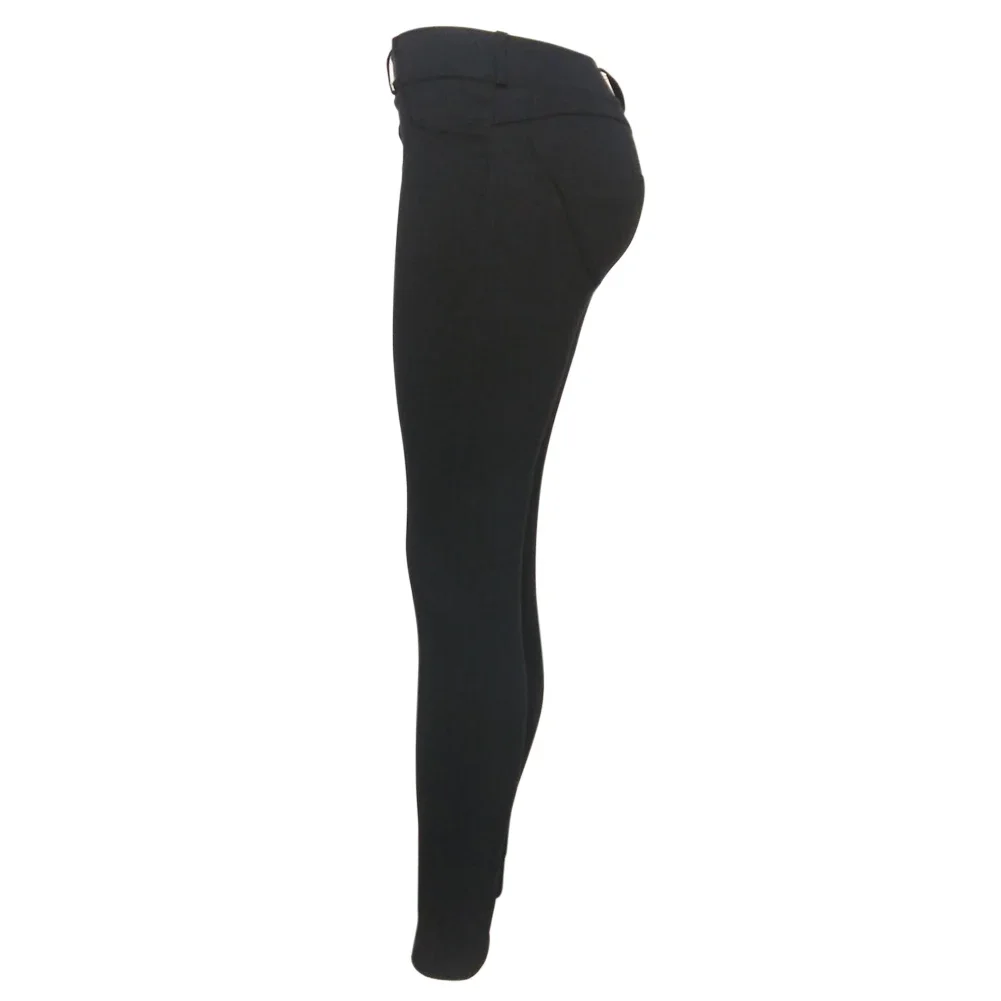 2024New Fashion Winter Women High Waist Slim Skinny Pant Legging Warm Cotton Blend Stretch Pant Pencil Trouser