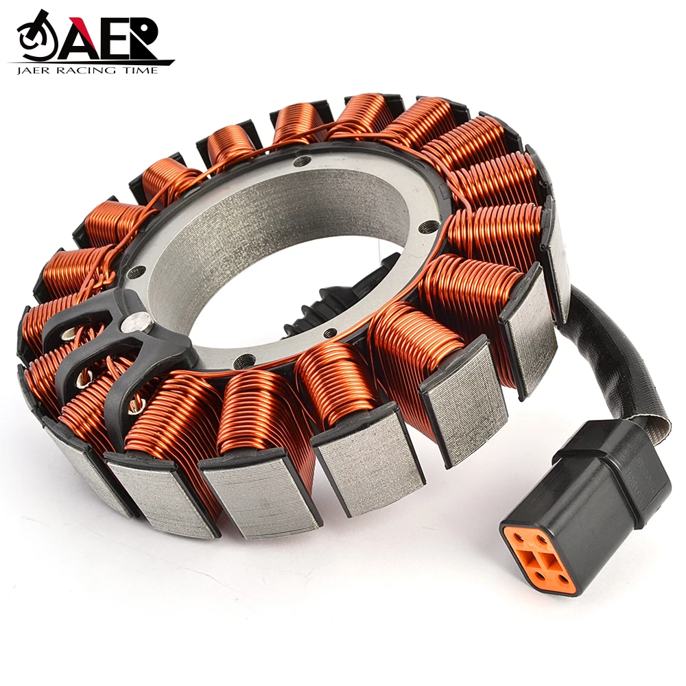 Motorcycle Stator Coil for Harley 3001707 1584 Heritage Softail Classic Fat Boy Softail Deluxe Softail Night Train Custom 2007