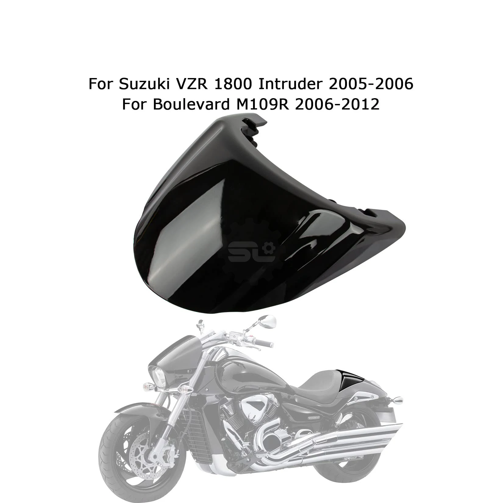 

Motorcycle Rear Passenger Seat Fairing Cover Cowl Tail for Suzuki VZR 1800 Intruder 2005-2006 and Boulevard M109R 2006-2012