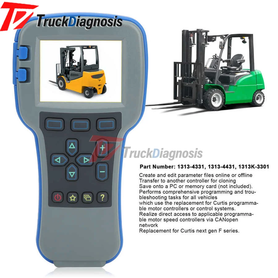 การรีวิวและแนะนำอุปกรณ์ Handheld Programmer สำหรับการโปรแกรมระบบควบคุม Curtis Electric