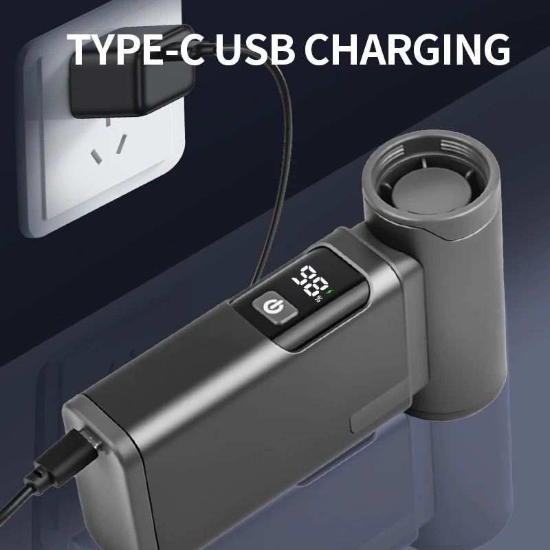 900000 RPM Turbo Jet Fan Powerful Air Blower Brushless Motor Rechargeable Portable Handheld Blower PC Tools Violent Fan