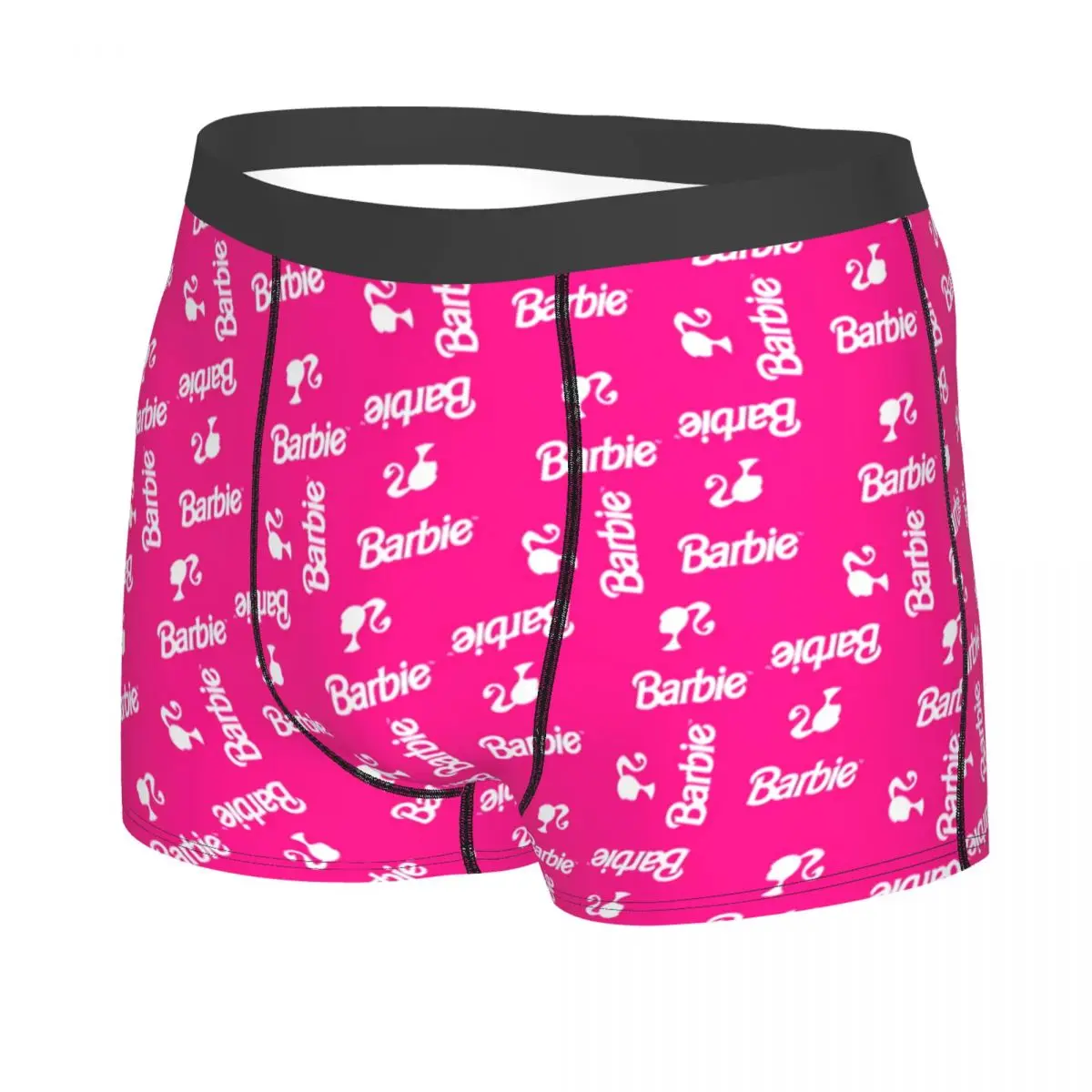 Custom Male Cool Barbie Men Underwear Boxer Briefs Breathable Shorts Panties Underpants