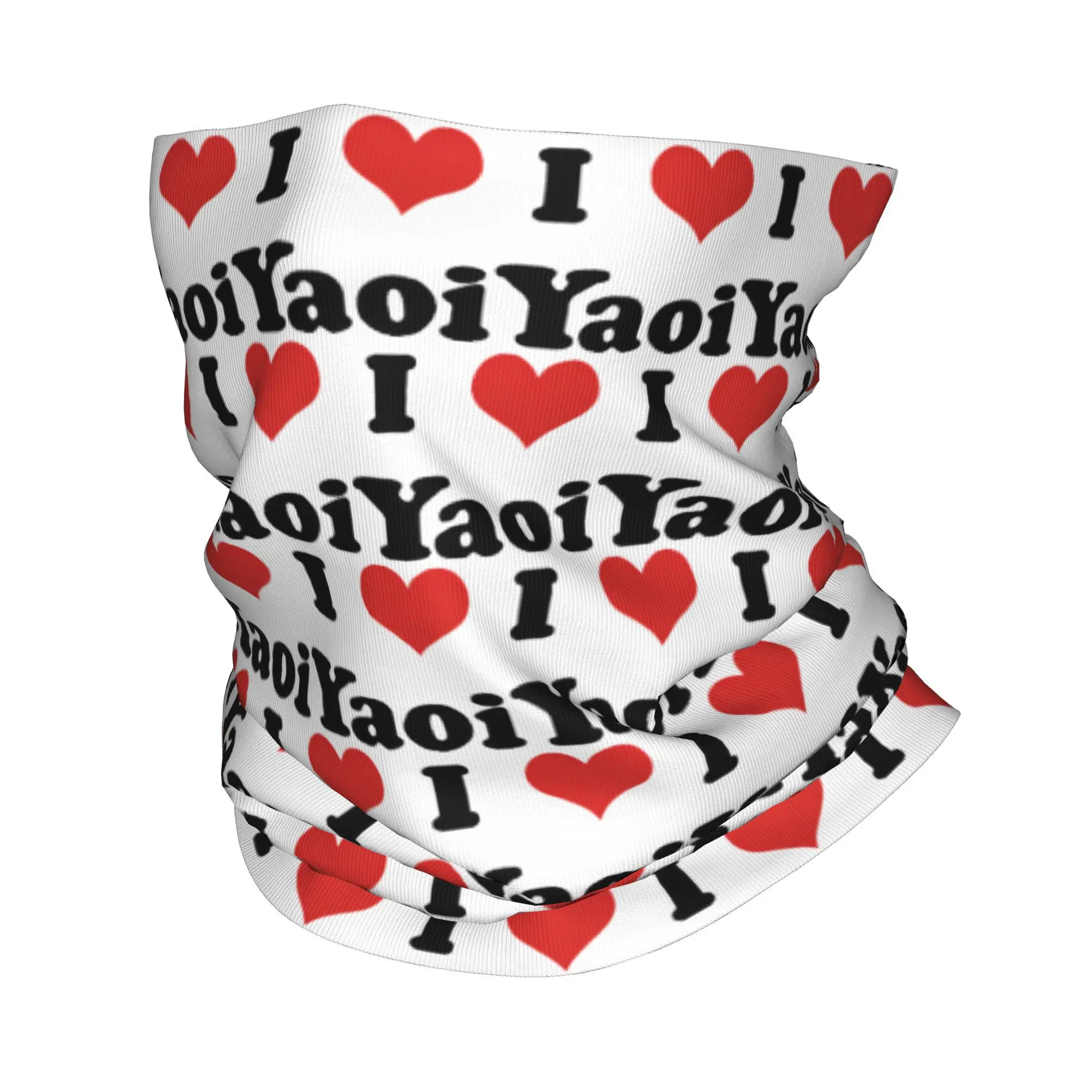 

Забавная бандана «Я люблю Яой» с принтом для мальчиков Love BL, шарф для лица, многофункциональный головной убор для бега, унисекс, для взрослых, весь сезон