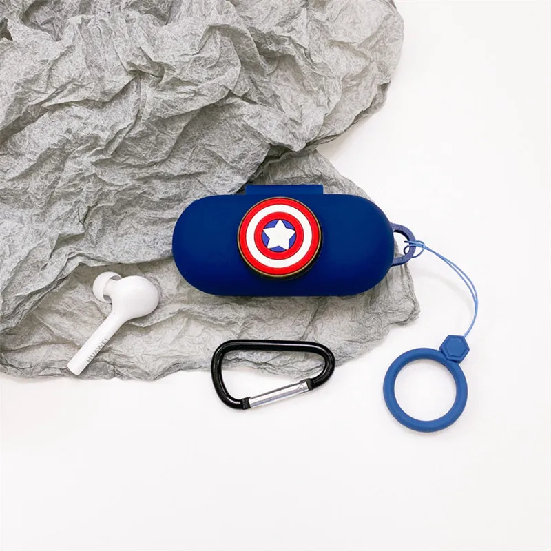 حافظة لهاتف Huawei Freebuds 3i من ديزني مارفل وسماعات أذن لاسلكية من السيليكون واقية لهاتف Honor Flypods 3