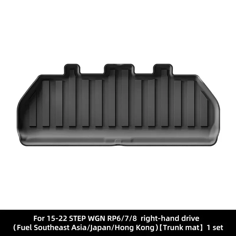 Use for Right rudder 2015-2022 HONDA STEP WGN car carpet car floor mat Fit For HONDA STEPWGN custom waterproof pad floor mat RHD