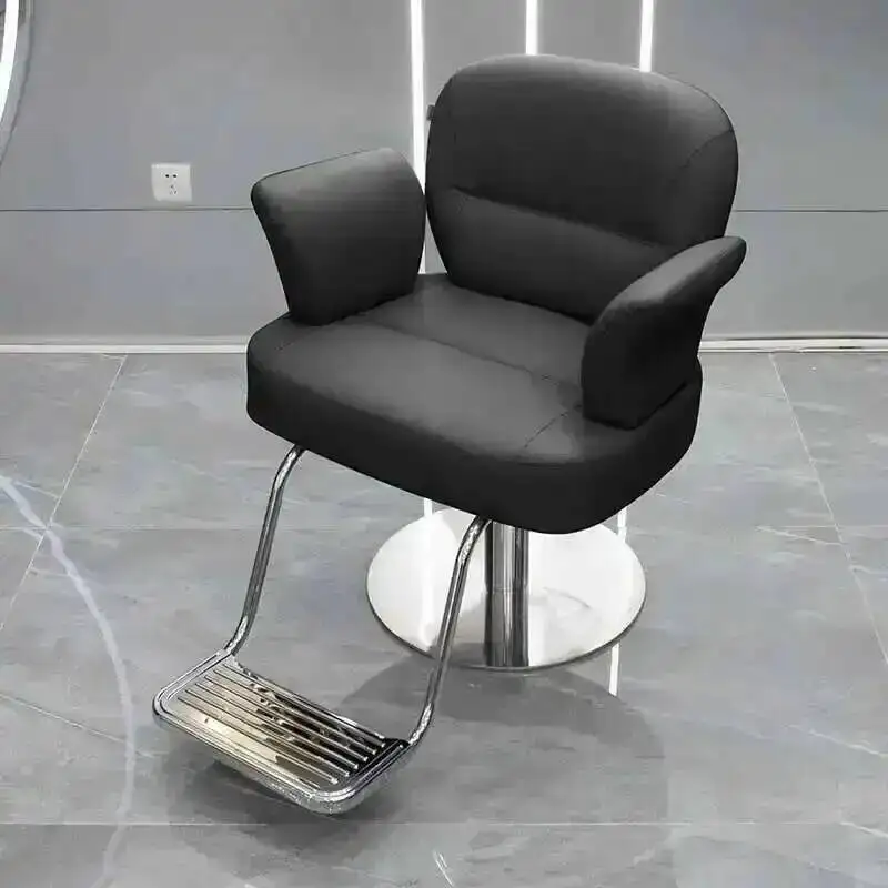 Braiding Shampoo Chair Professional Tilted Barber Armchairs Hair Salon Cosmetic Saloon Vintage Chairs Swivel Vanity Beauty Nail