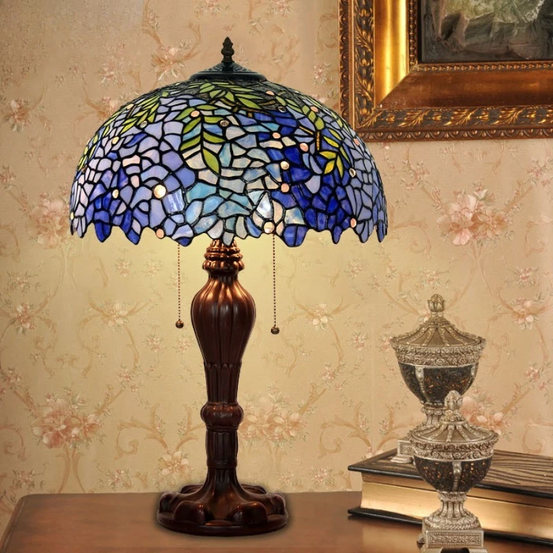 16-Inch European creative desk lamp, living room bedroom bedside lamp