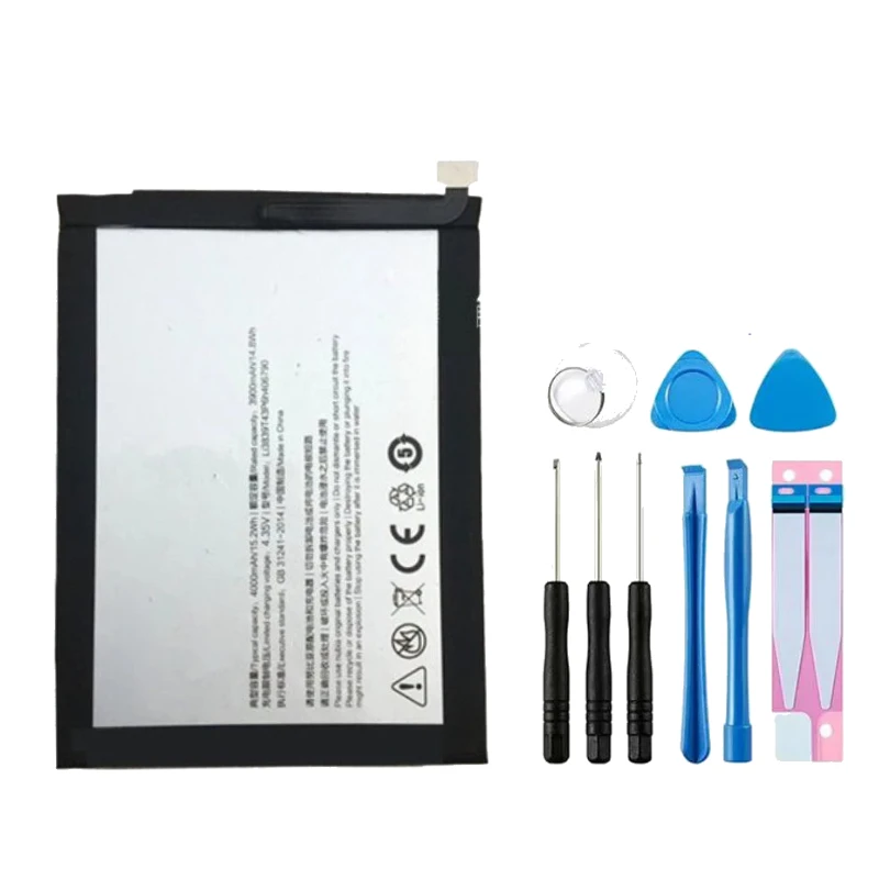 3100mAh Li3930T44P6h746342 Phone Replacement Battery For ZTE For Nubia Z17S NX595J Smart Phone Rechargeable Batteries + Tools
