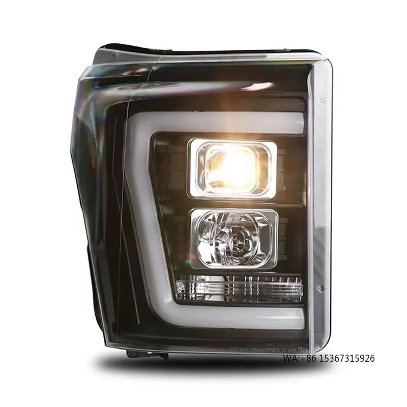 

Headlight Emitting Diode Headlight Upgrade Lens Projector Headlight Smoky Edition Hot Selling