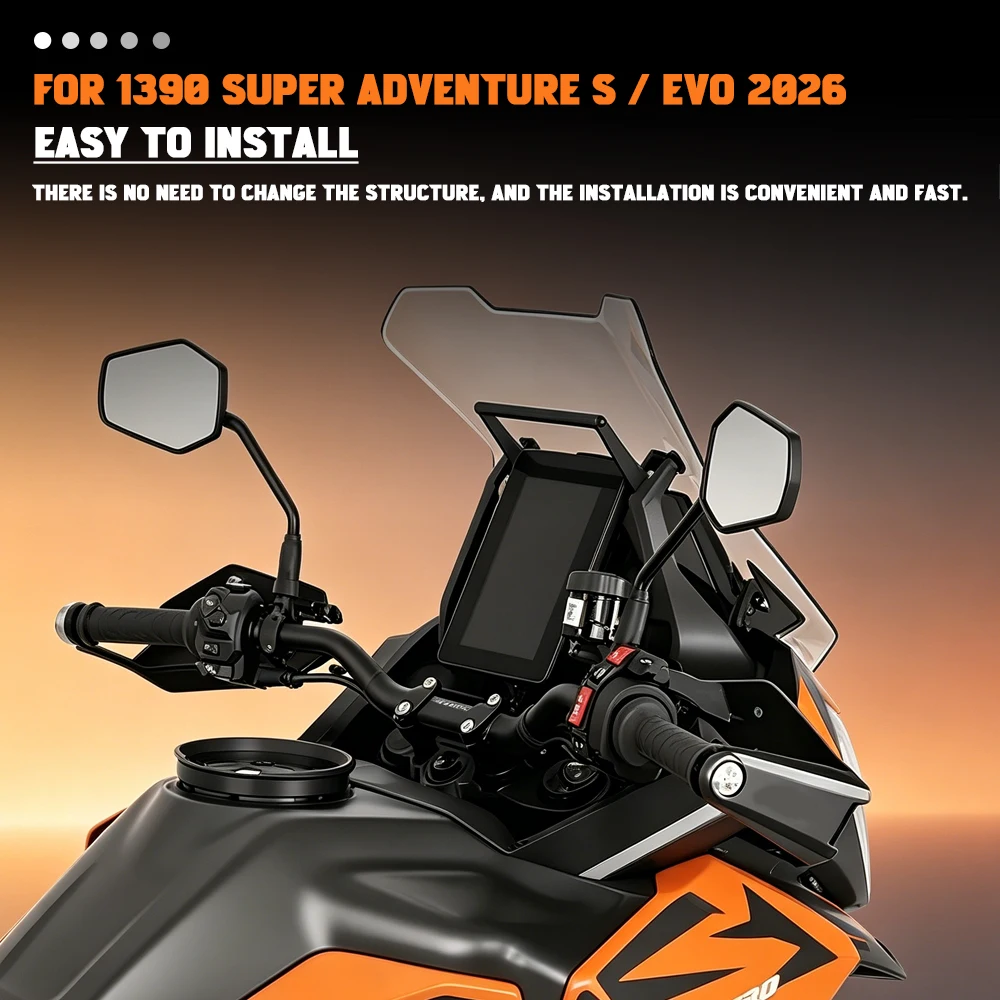 Custom GPS Navigation Bracket Specially Tailored For 1390 SUPER ADVENTURE S/EVO 2026 Travel essentials Durable And Practical