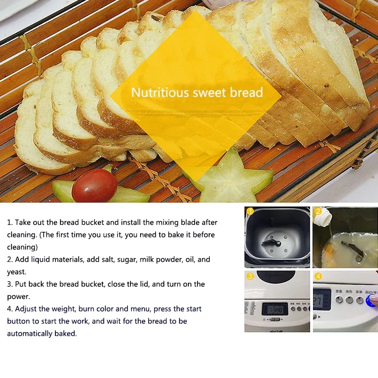 Home Brötchen-Toaster, Brotbackmaschine