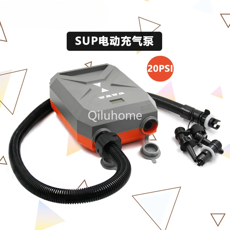 Sup Surfboard Electric Air Pump 12V Car High Pressure Pump Rubber Raft Airbed Tent Kayak Tire Pump