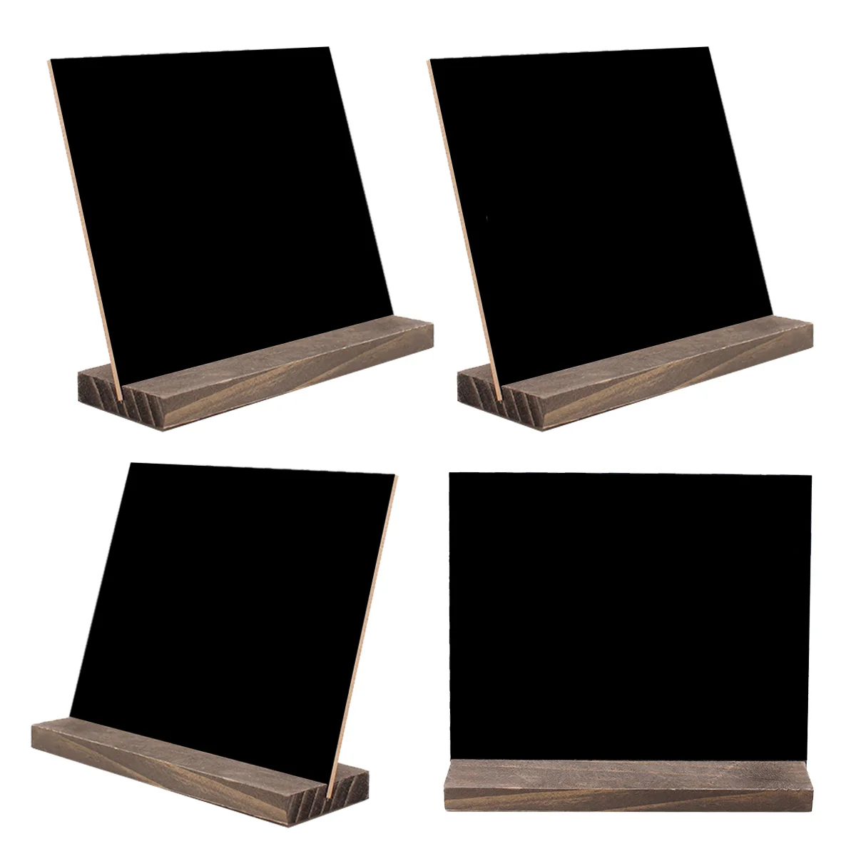 

Wooden Wedding Countertop Blackbord Writing Blackboard Sign Bamboo Mini Chalkboard