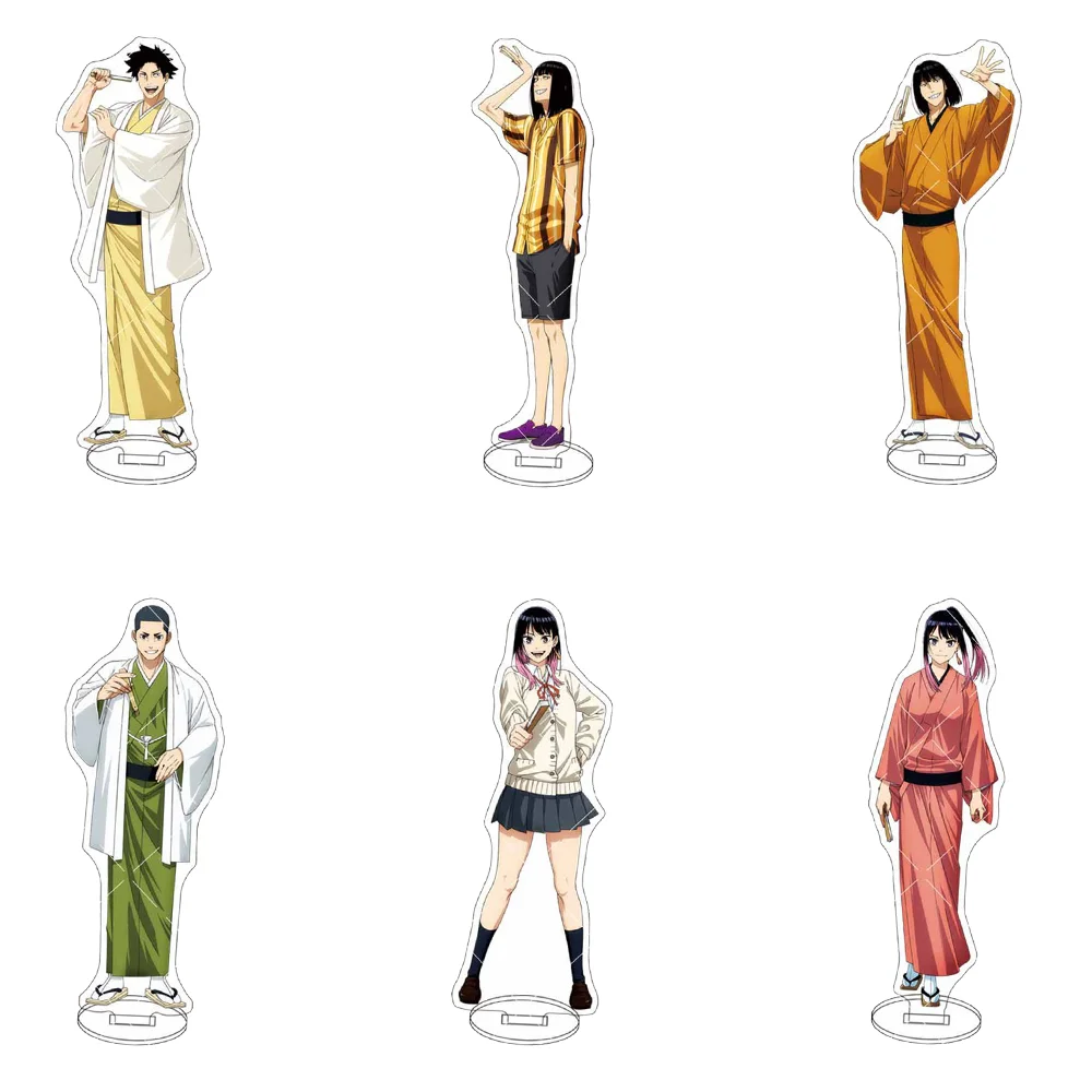 

15cm 36pcs New Anime Akane-banashi Keychain Acrylic Stand Model Figure Character Gifts Decoration Accesorios Goods