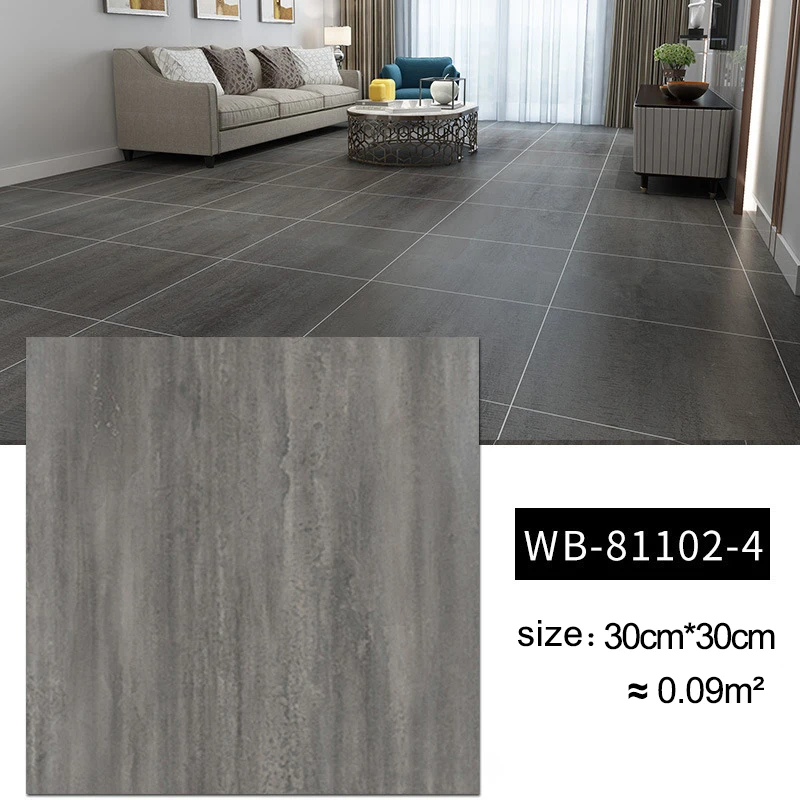 3D Self-Adhesive Wallpaper Pvc Floor Stickers Waterproof Brick Wall Stickers Living Room Bedroom Children\'s Room Home Decoration