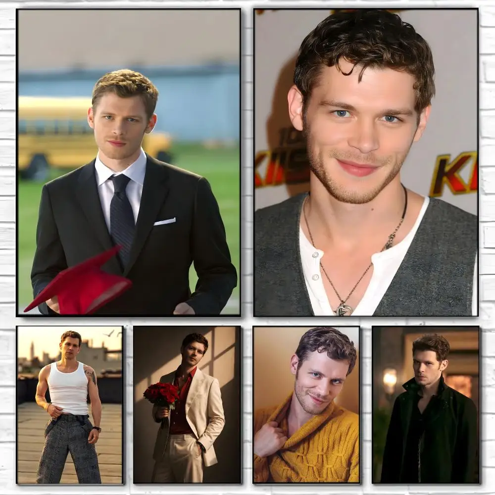 British Actor J-Joseph Morgan Poster  Self-adhesive Art Waterproof Paper Sticker Coffee House Bar Room Wall Decor