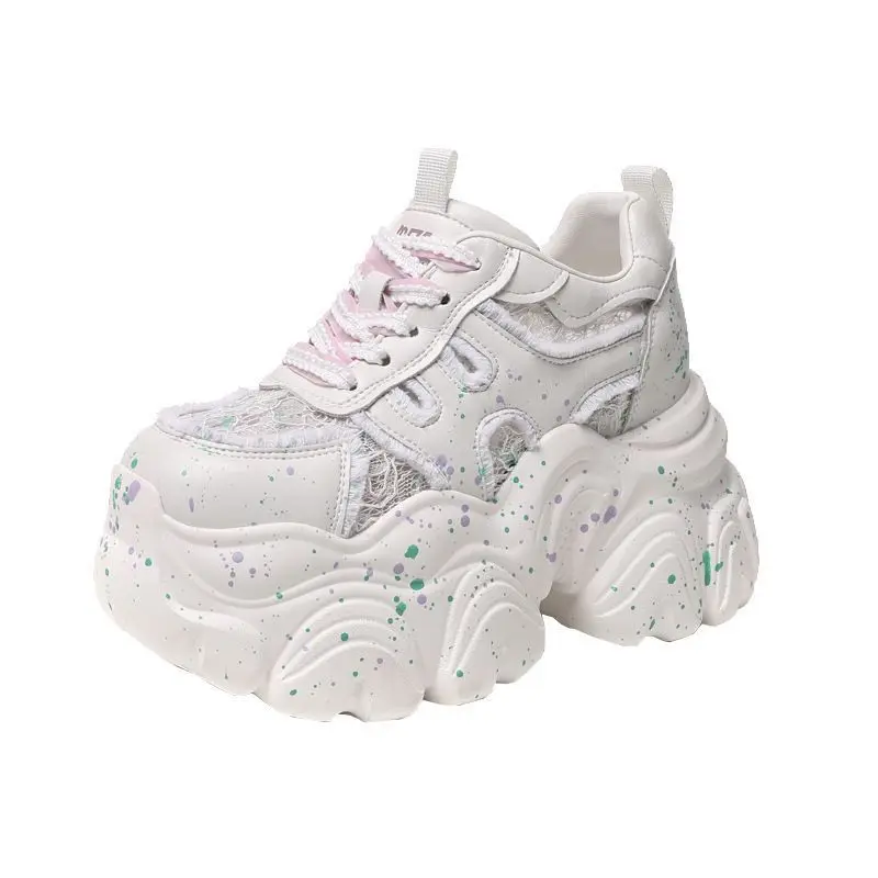 2026 Summer Novel Female Air Flow Insole Cushion Multifunctional Leisure Flexible Trainer Shoe Raised