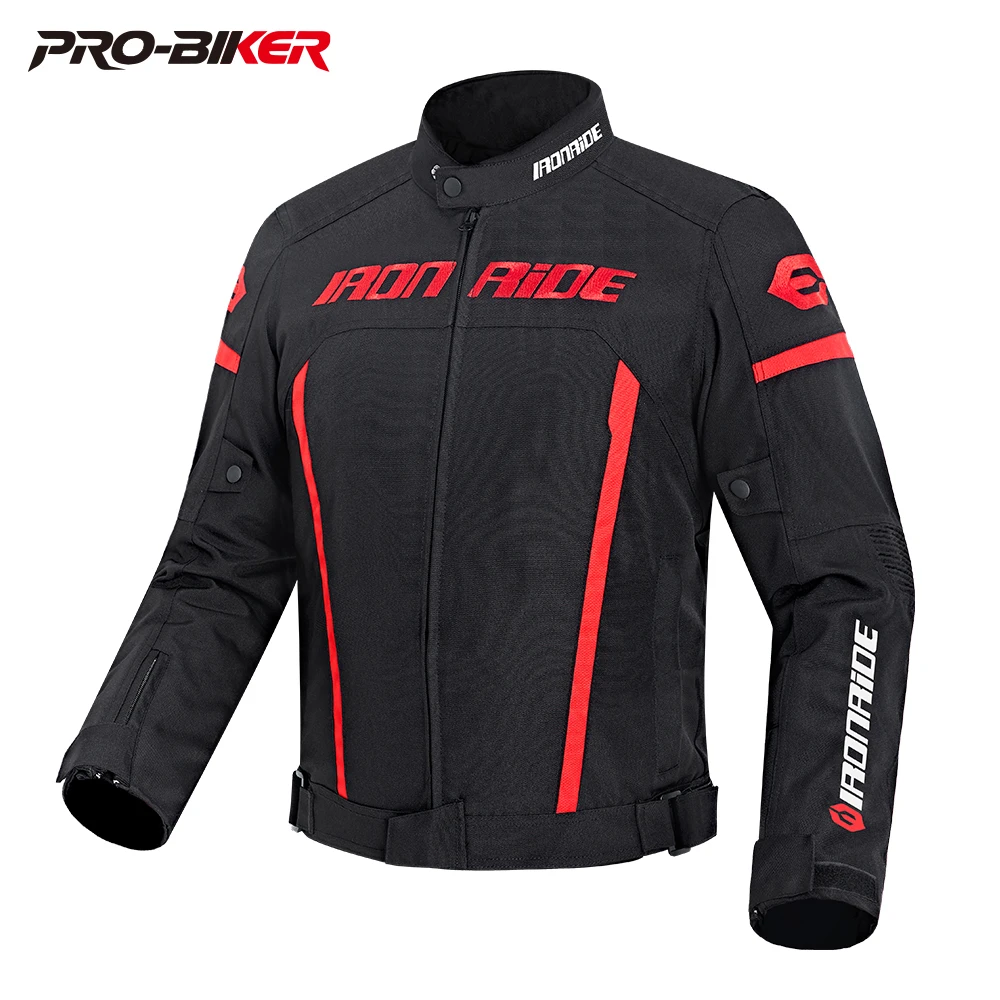 

Men's Biker Jacket Wear-Resistant Waterproof Motorcyclist Motorcyclist Jacket for Men Anti-Fall Motorcycle Accessories Motocross