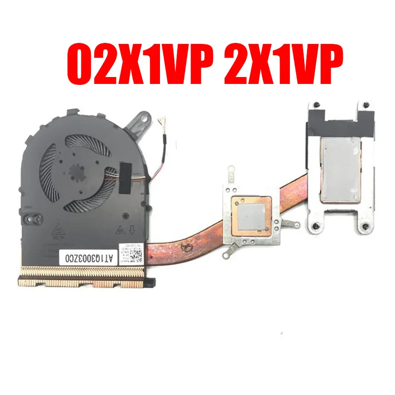 Laptop Heatsink&Fan For DELL For Inspiron 14 7460 AT1Q3003ZC0 02X1VP 2X1VP FN0570-A1084P1BH New