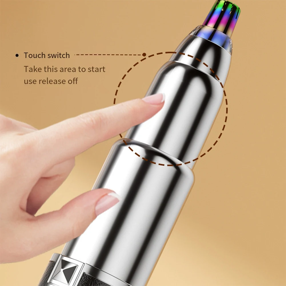 Raspador de sobrancelha elétrico multifuncional, aparador automático de sobrancelha, portátil, recarregável, lápis de sobrancelha para mulheres-A58E