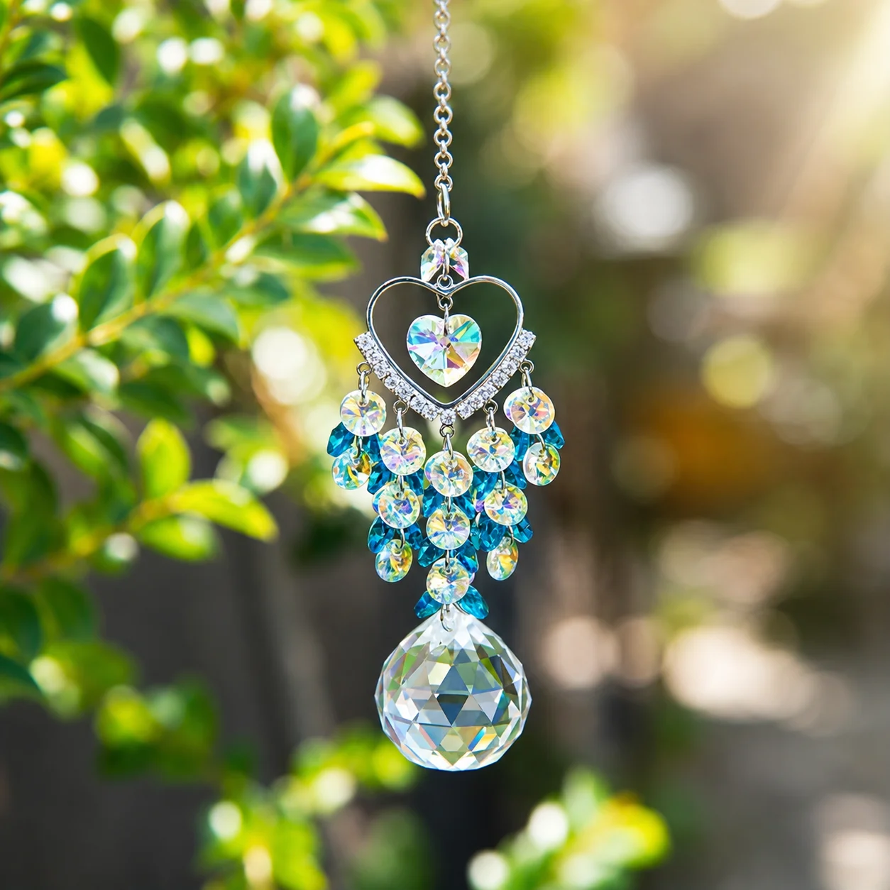 เครื่องประดับตกแต่งหน้าต่างรูป - Crystal Sun Catcher บทวิจารณ์และราคา