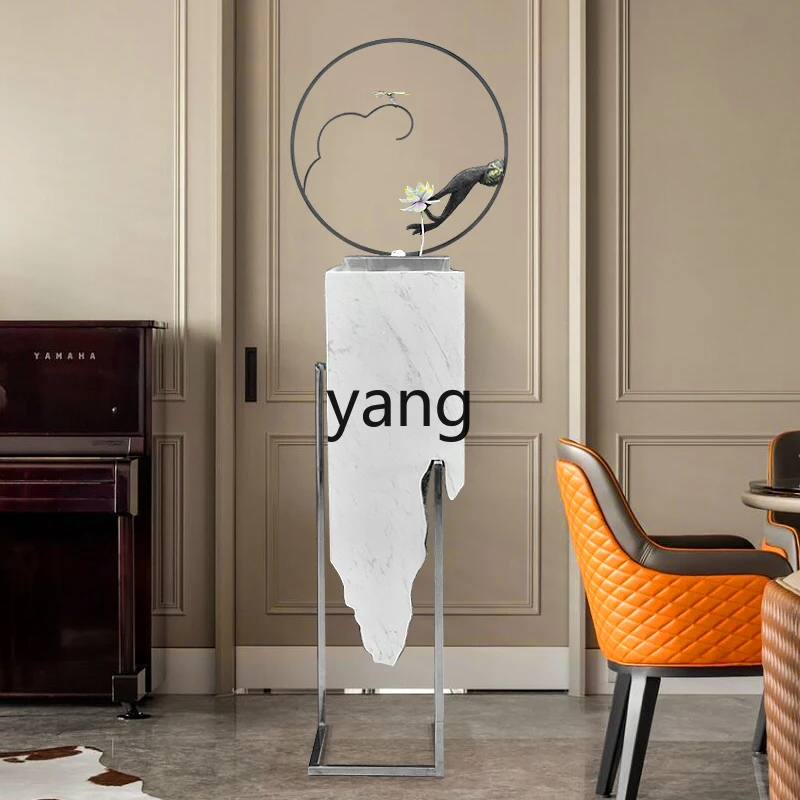 LMM Chinese zen flowing water ornament first circulation water feature living room floor modern decoration