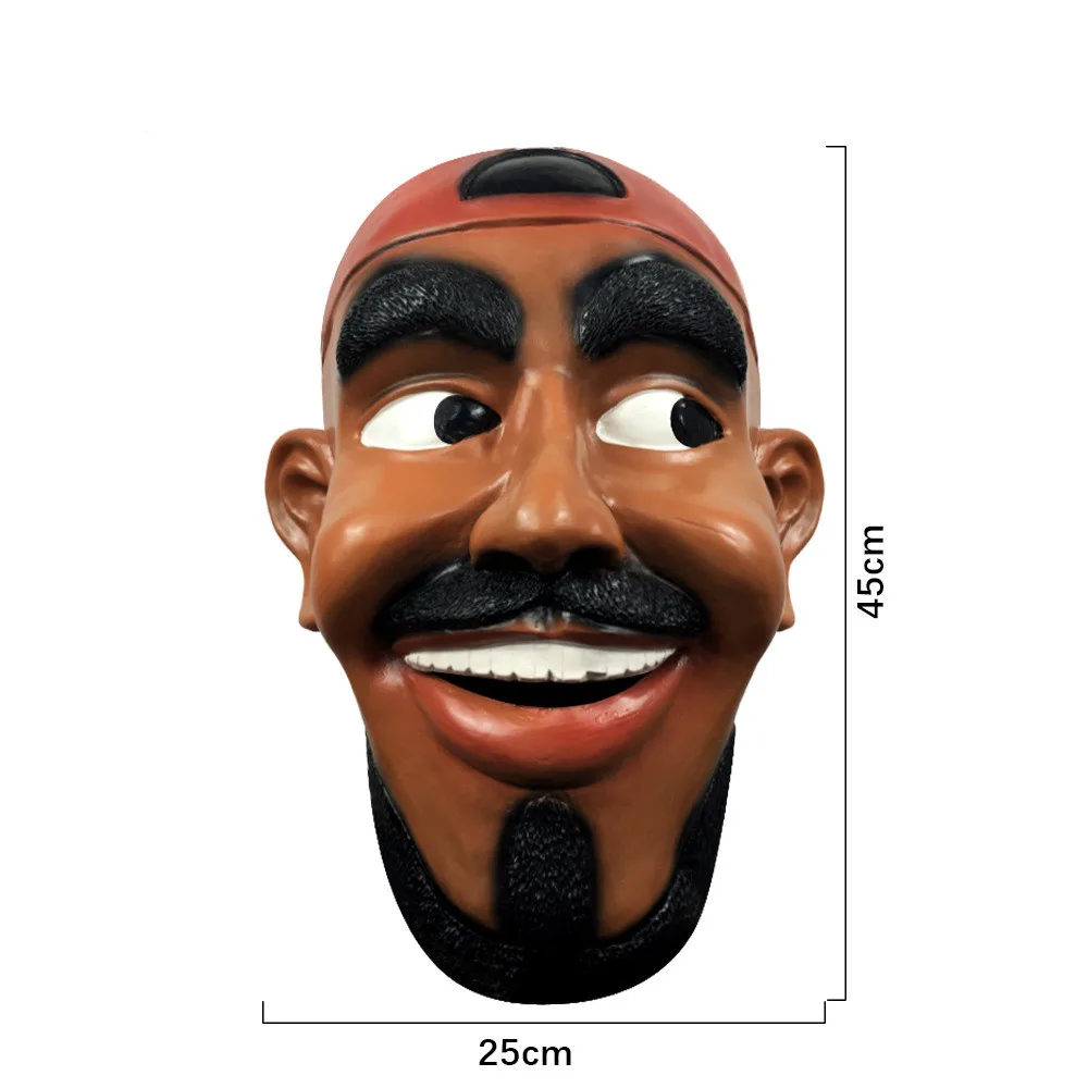 Realistische Männer-Latexmaske Prominenten-Gesichtsmaske Halloween Neuheit Kostümparty Cosplay – Detail 8