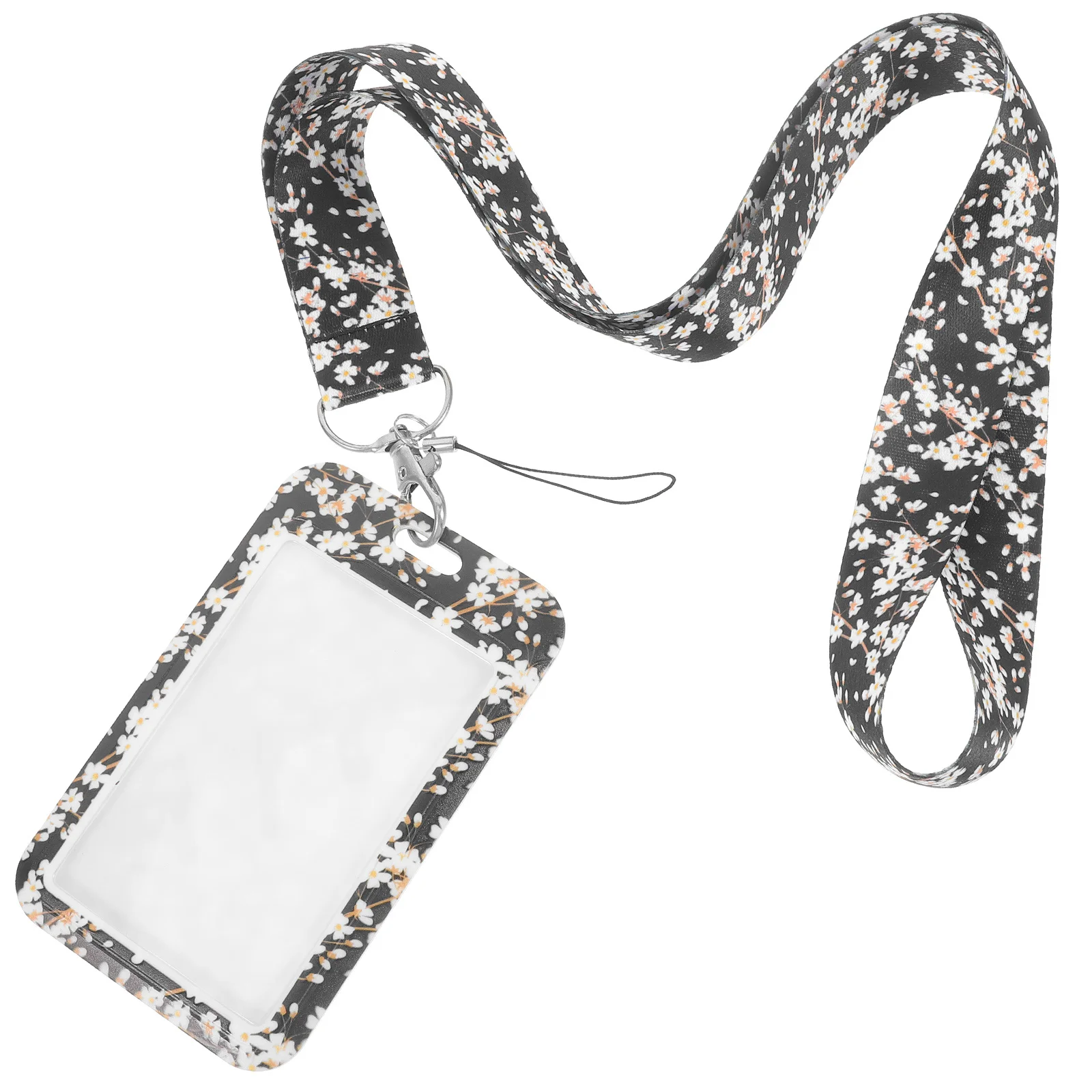 

Phone Lanyard Card Holder Multifunction Id Badge Holder Detachable Neck Strap For School Office Nurses Students Teachers Work