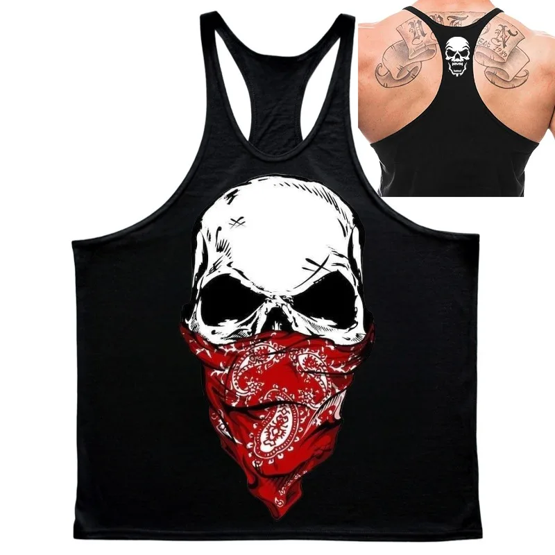 Gym Fitness Training Westen Baumwolle Atmungsaktive Seitenschlitze Tank Tops Herren Bodybuilding Muskel Ärmellose Unterhemden Workout Shirts