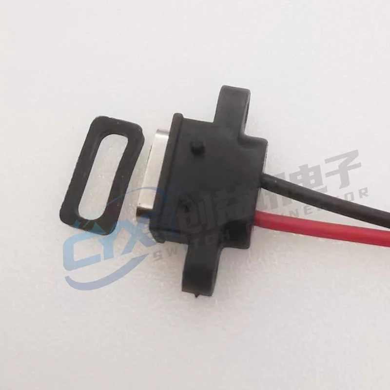 Connettore USB 3.1 tipo-C 2pin SMD SMT filo per saldatura femmina impermeabile femmina presa anello in gomma porta di ricarica rapida ad alta corrente