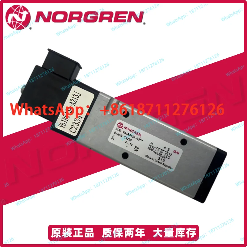 IMI Nogan pilot operated solenoid valve V61B513A-A212J A213J V61B513A-A218J A219J